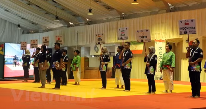 Vietnam participa en concurso piloto en preparación para ASIAD 2018 ảnh 1