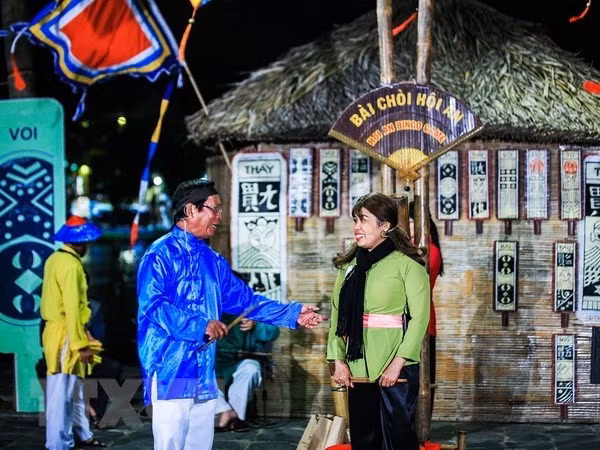 Reviven canto popular Bai Choi, Patrimonio Cultural Inmaterial de la Humanidad ảnh 1 Reviven canto popular Bai Choi, Patrimonio Cultural Inmaterial de la Humanidad ảnh 1