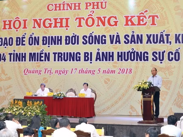 Solución de incidente ambiental de Formosa es lección para localidades, afirma premier vietnamita ảnh 1