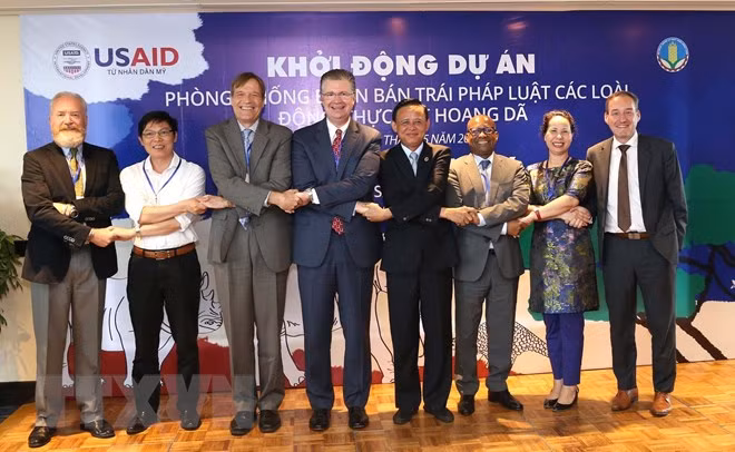 Comunidad internacional respalda a Vietnam en lucha contra comercio ilegal de vida silvestre ảnh 1