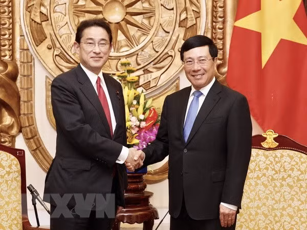 Fumio Kishida: desarrollo de Vietnam es importante para Japón y la conectividad regional ảnh 1 Fumio Kishida: desarrollo de Vietnam es importante para Japón y la conectividad regional ảnh 1