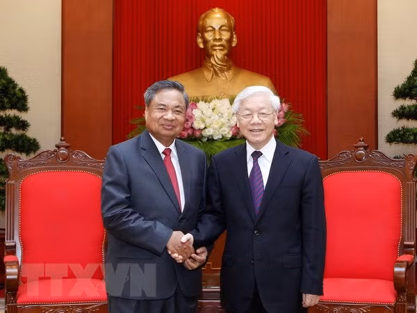 Refuerzan nexos partidistas Vietnam-Laos ảnh 1