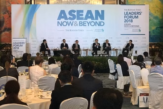 Singapur exhorta a la ASEAN a unirse contra el proteccionismo ảnh 1