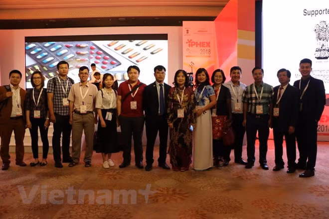 Vietnam asiste a exposición farmacéutica y sanitaria en India ảnh 1
