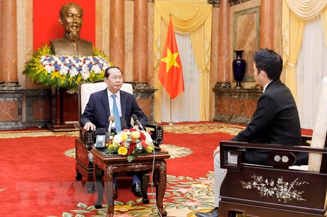 Presidente de Vietnam destaca relaciones con Japón ảnh 1 Presidente de Vietnam destaca relaciones con Japón ảnh 1