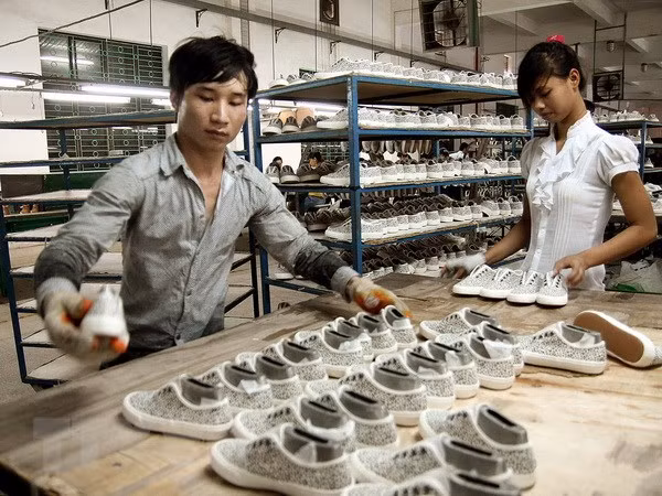 Participan unos 30 países en Exposición Internacional de calzado y cuerdo en Vietnam ảnh 1