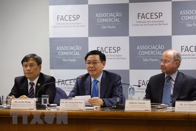Vienam y Brasil promueven nexos comerciales ảnh 1