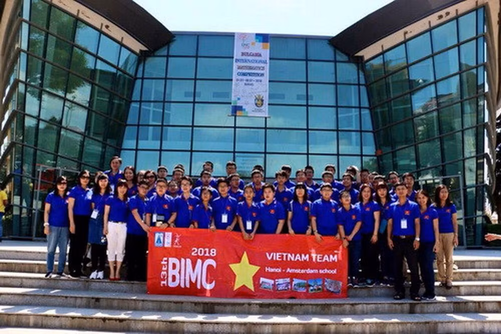 Más de 40 premios obtienen estudiantes vietnamitas en concurso internacional de matemática ảnh 1 Más de 40 premios obtienen estudiantes vietnamitas en concurso internacional de matemática ảnh 1