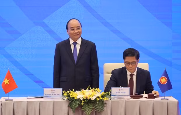 RCEP representa evento histórico, afirma secretario general de la ASEAN ảnh 1