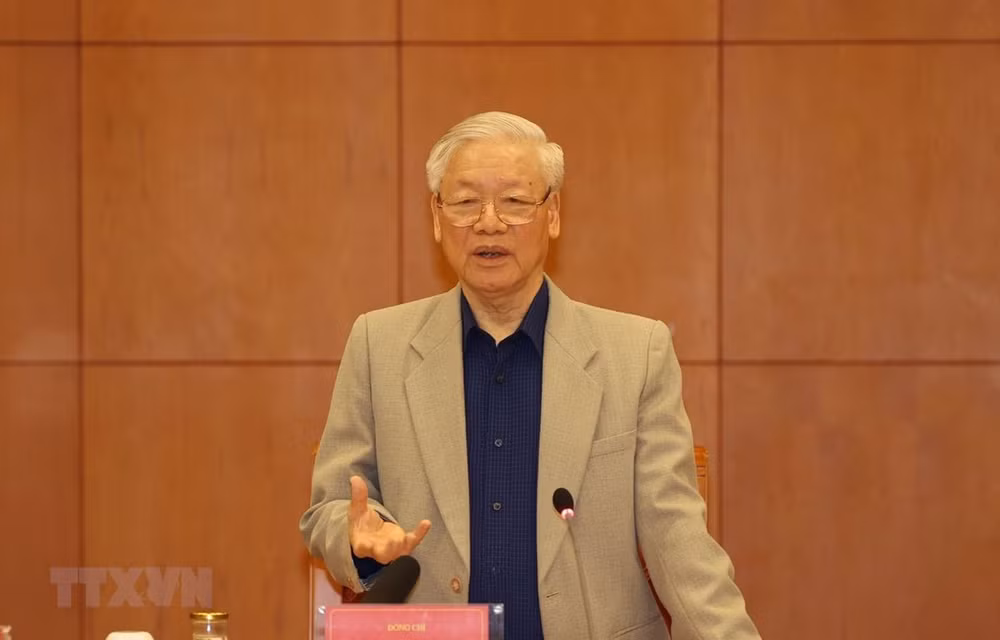 Líder partidista vietnamita urge a acelerar la lucha anticorrupción ảnh 1