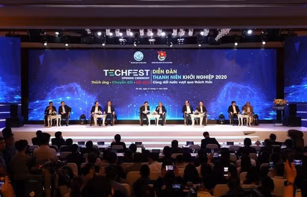 Techfest Vietnam 2020 capta 14 millones de dólares de inversión ảnh 1