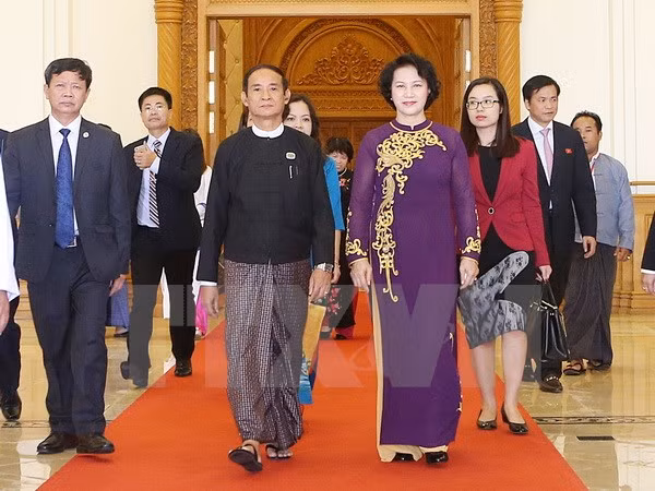 Vietnam enfoca nexos de cooperación multisectorial con Myanmar ảnh 1