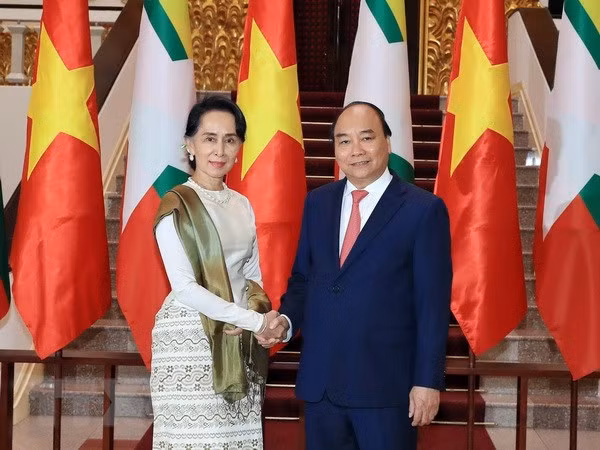 Vietnam y Myanmar emiten declaración conjunta ảnh 1