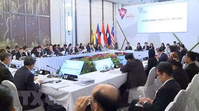 Inauguran en Singapur XXII Reunión de Ministros de Finanzas de ASEAN ảnh 1