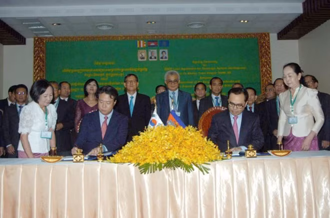 Sudcorea proporciona préstamo para desarrollo de sistemas de alcantarillado en Camboya ảnh 1