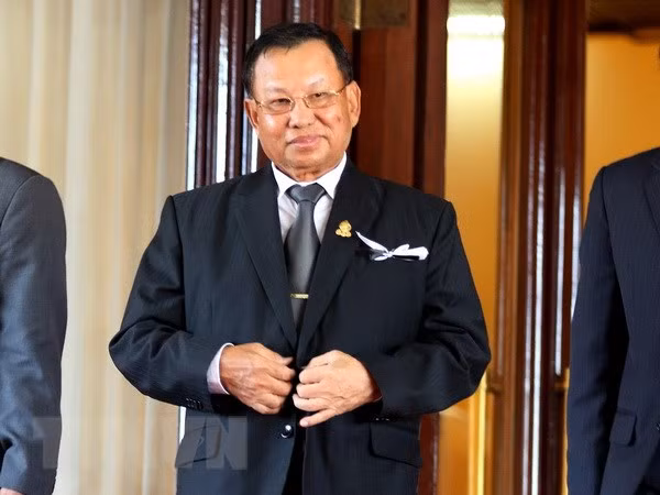 Samdech Say Chhum reelecto como presidente del Senado de Camboya ảnh 1