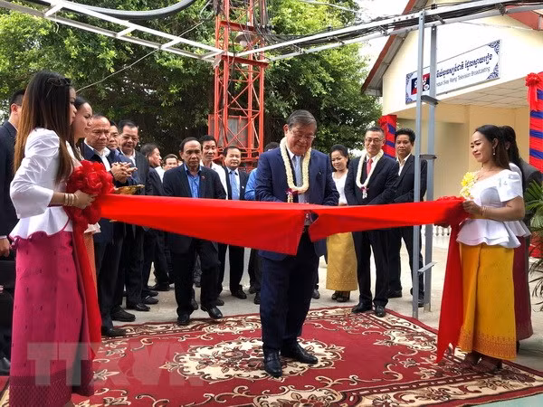 Vietnam apoya a Camboya en ampliación de cobertura de televisión ảnh 1 Vietnam apoya a Camboya en ampliación de cobertura de televisión ảnh 1