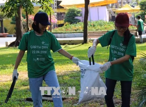 Día de la Tierra 2018: Por un Vietnam libre de contaminación de plásticos ảnh 1
