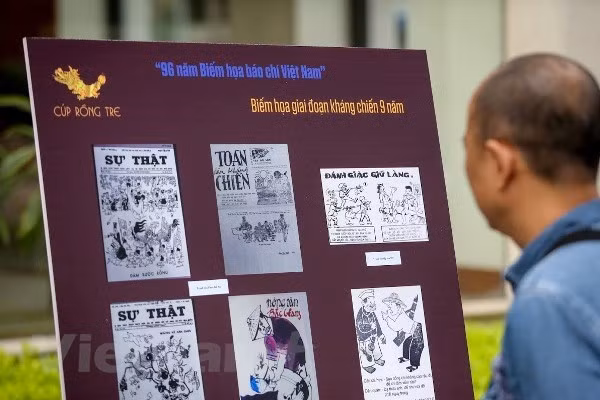Convocan concurso de caricatura periodística de Vietnam ảnh 1