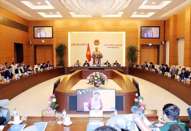 Inician reunión 23 del Comité Permanente del Parlamento de Vietnam ảnh 1 Inician reunión 23 del Comité Permanente del Parlamento de Vietnam ảnh 1