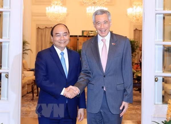 Visita del premier vietnamita a Singapur, un éxito rotundo ảnh 1