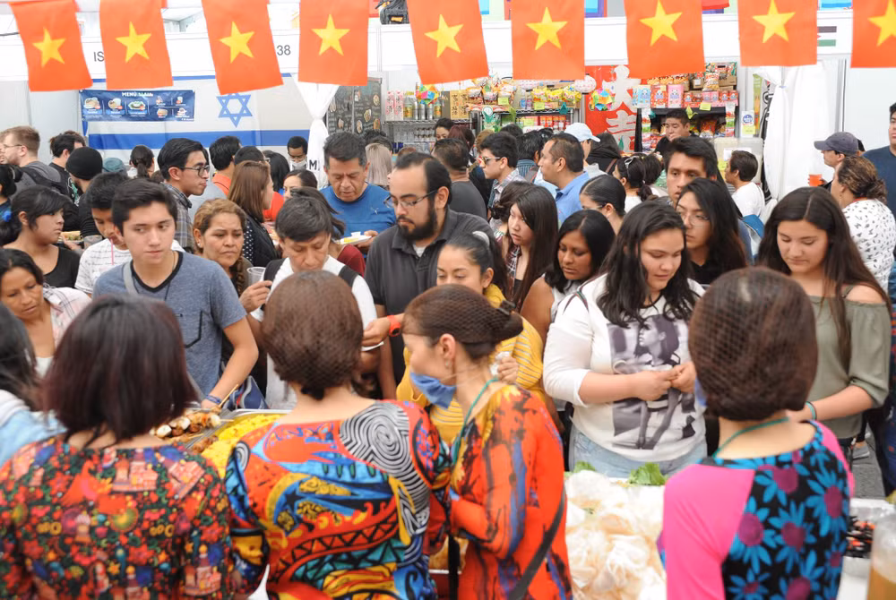 Cultura vietnamita seduce a amigos internacionales en México ảnh 2