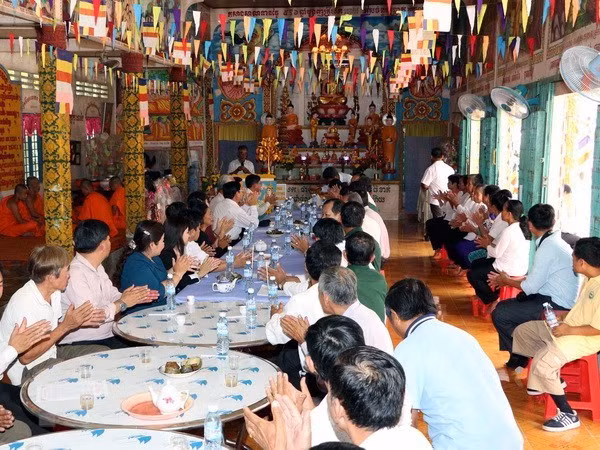 Fiesta de Año Nuevo arraigada en cultura de los Khmer ảnh 1 Fiesta de Año Nuevo arraigada en cultura de los Khmer ảnh 1