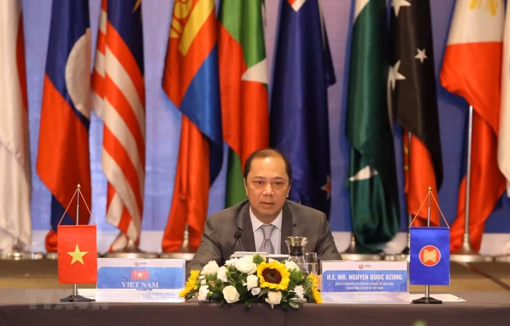 Vietnam preside Reunión de Altos Funcionarios del Foro Regional de la ASEAN ảnh 1 Vietnam preside Reunión de Altos Funcionarios del Foro Regional de la ASEAN ảnh 1