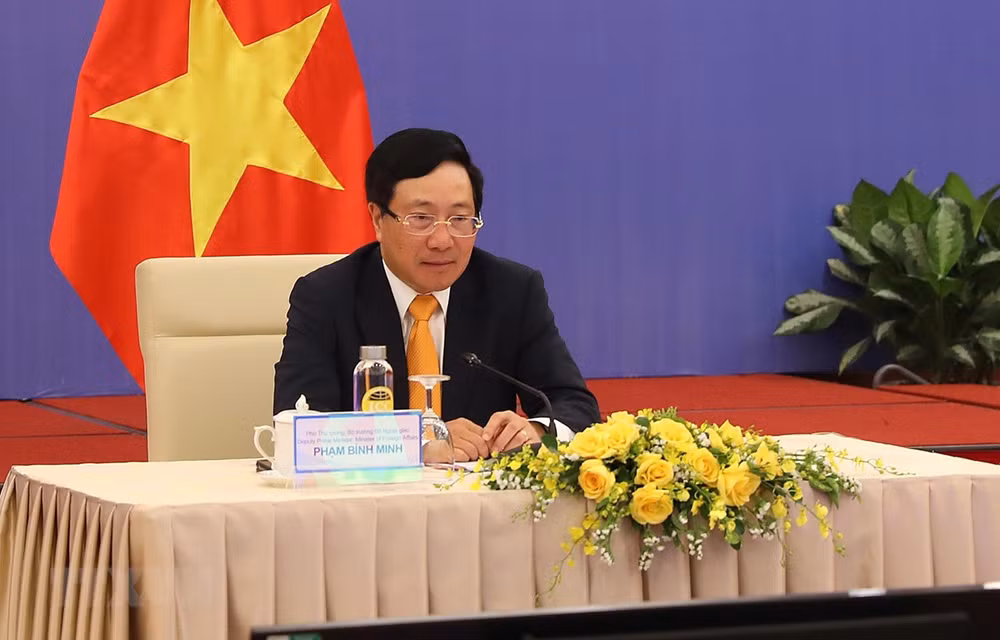Efectúan reunión virtual del Comité Directivo de Cooperación Bilateral Vietnam-China ảnh 1