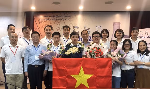 Vietnam ocupa segundo lugar en Olimpiada Internacional de Química ảnh 1