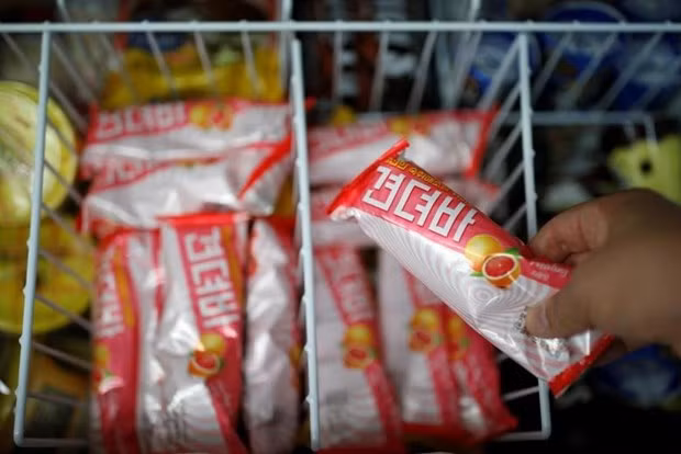 Aumento drástico de ventas sudcoreanas de helados a Vietnam ảnh 1
