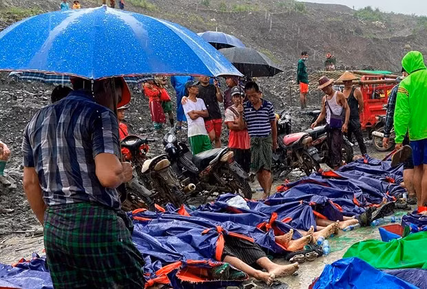 Vietnam expresa condolencias a Myanmar ante graves pérdidas por derrumbe de mina ảnh 1 Vietnam expresa condolencias a Myanmar ante graves pérdidas por derrumbe de mina ảnh 1