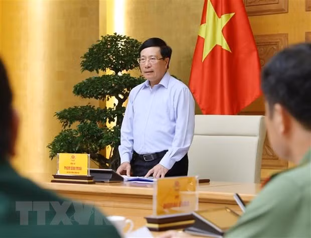 Vicepremier vietnamita destaca la efectividad de la “diplomacia de COVID” ảnh 1