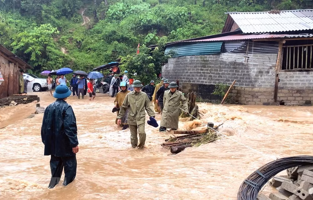 Cinco muertos por inundaciones en la provincia norteña vietnamita ảnh 1 Cinco muertos por inundaciones en la provincia norteña vietnamita ảnh 1