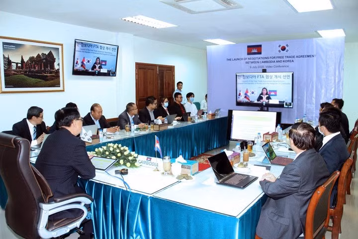 Corea del Sur y Camboya inician negociaciones sobre tratado de libre comercio ảnh 1