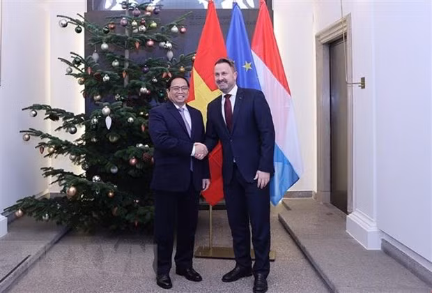 Visita del primer ministro vietnamita acapara medios de comunicación luxemburgués ảnh 1
