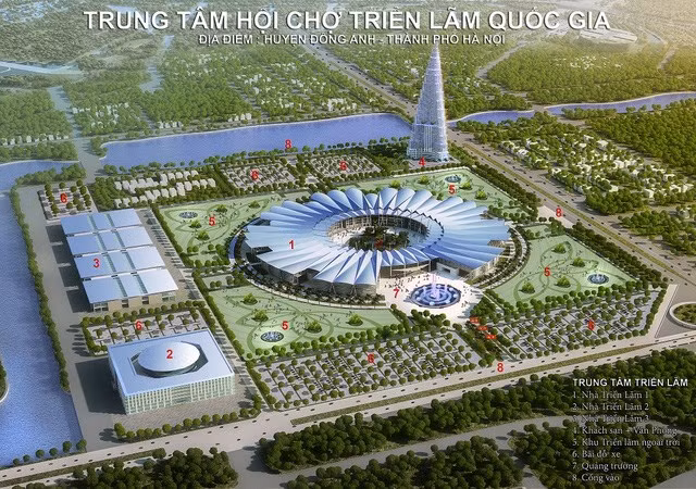 Construyen mayor centro de exhibiciones en Hanoi ảnh 1