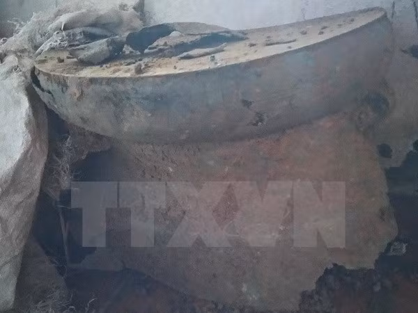 Descubren tambor de bronce de dos mil años en Vietnam. ảnh 1