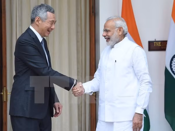 Singapur e India se comprometen a profundizar nexos bilaterales ảnh 1