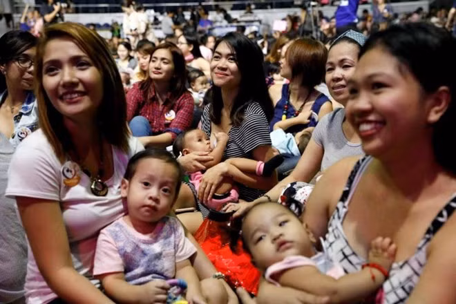 Filipinas realiza actividades por semana mundial de lactancia materna ảnh 1 Filipinas realiza actividades por semana mundial de lactancia materna ảnh 1
