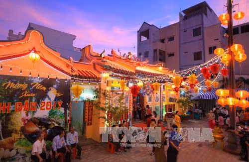 Otorgan título de reliquia arquitectural nacional a templo en ciudad survietnamita ảnh 1 Otorgan título de reliquia arquitectural nacional a templo en ciudad survietnamita ảnh 1