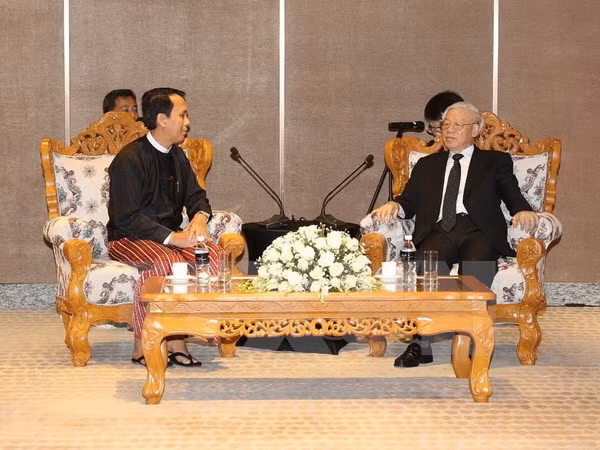 Dirigente partidista vietnamita aboga por cooperación interlocal con Myanmar ảnh 1