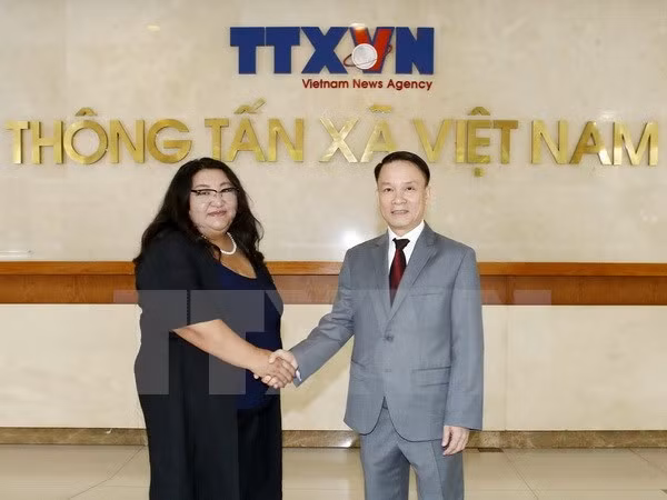 VNA y Montsame fomentan cooperación multifacética ảnh 1