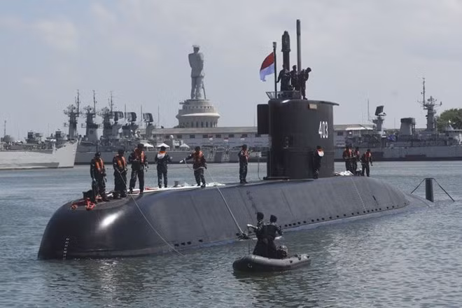Indonesia recibe nuevo submarino fabricado por Sudcorea ảnh 1