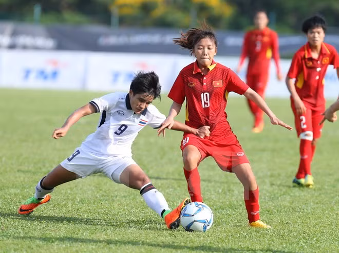 SEA Games 29: Vietnam y Tailandia comparten oportunidades de ganar oro en fútbol femenino ảnh 1