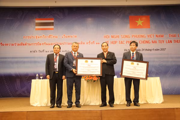 Vietnam y Tailandia promueven cooperación en lucha antidroga ảnh 1