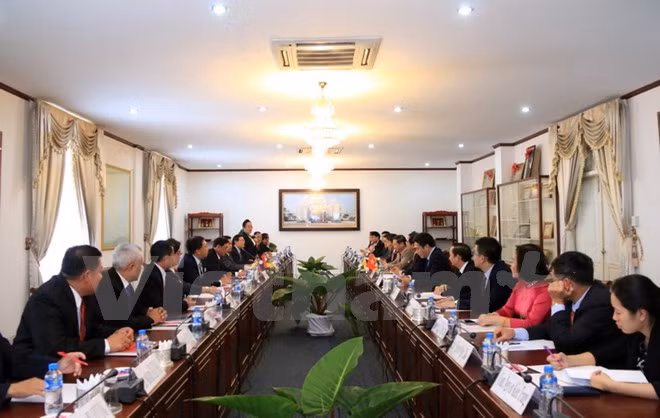 Fortalecen cooperación entre Oficinas Presidenciales de Vietnam y Laos ảnh 1