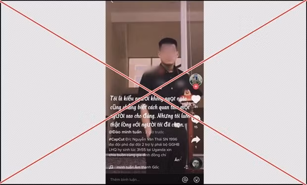 Desmienten noticia sobre muerte de oficial vietnamita en Uganda ảnh 1 Desmienten noticia sobre muerte de oficial vietnamita en Uganda ảnh 1