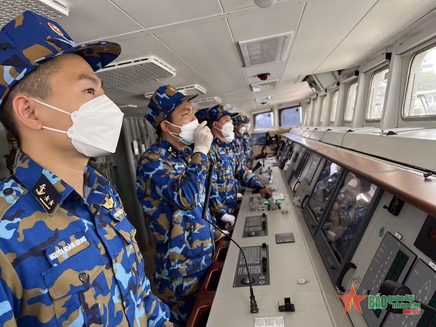 Fragata vietnamita llega a India para ejercicio conjunto ảnh 2