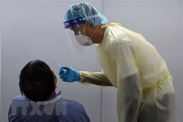 Singapur registra récord de infecciones diarias por COVID-19 ảnh 1 Singapur registra récord de infecciones diarias por COVID-19 ảnh 1